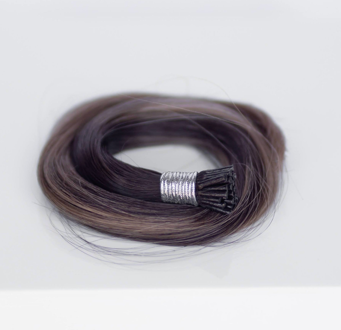 I-Tip 16" 25g Professional Hair Extensions - Medium Brown - FINAL SALE 40% OFF