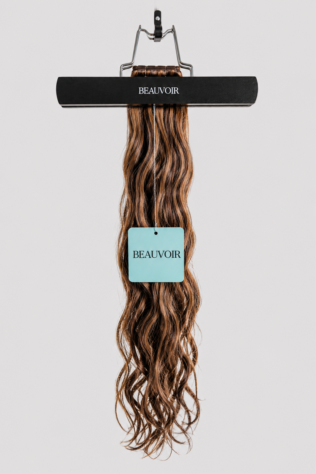 Butterfly Wave Texture Weft 20" 60g - #1B/2/6 Dark Chocolate Caramel