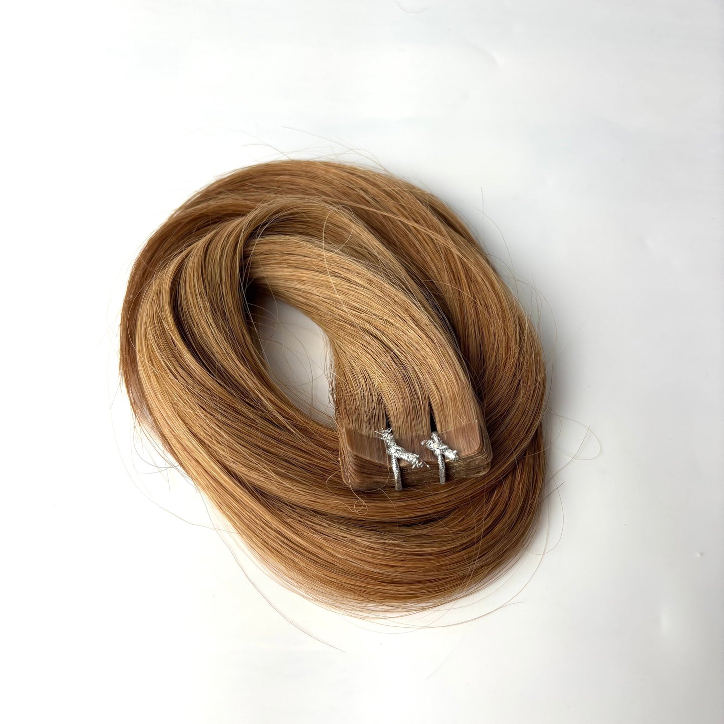 Tape-In 18" 50g Professional Hair Extensions - Light Brown - FINAL SALE 40% OFF