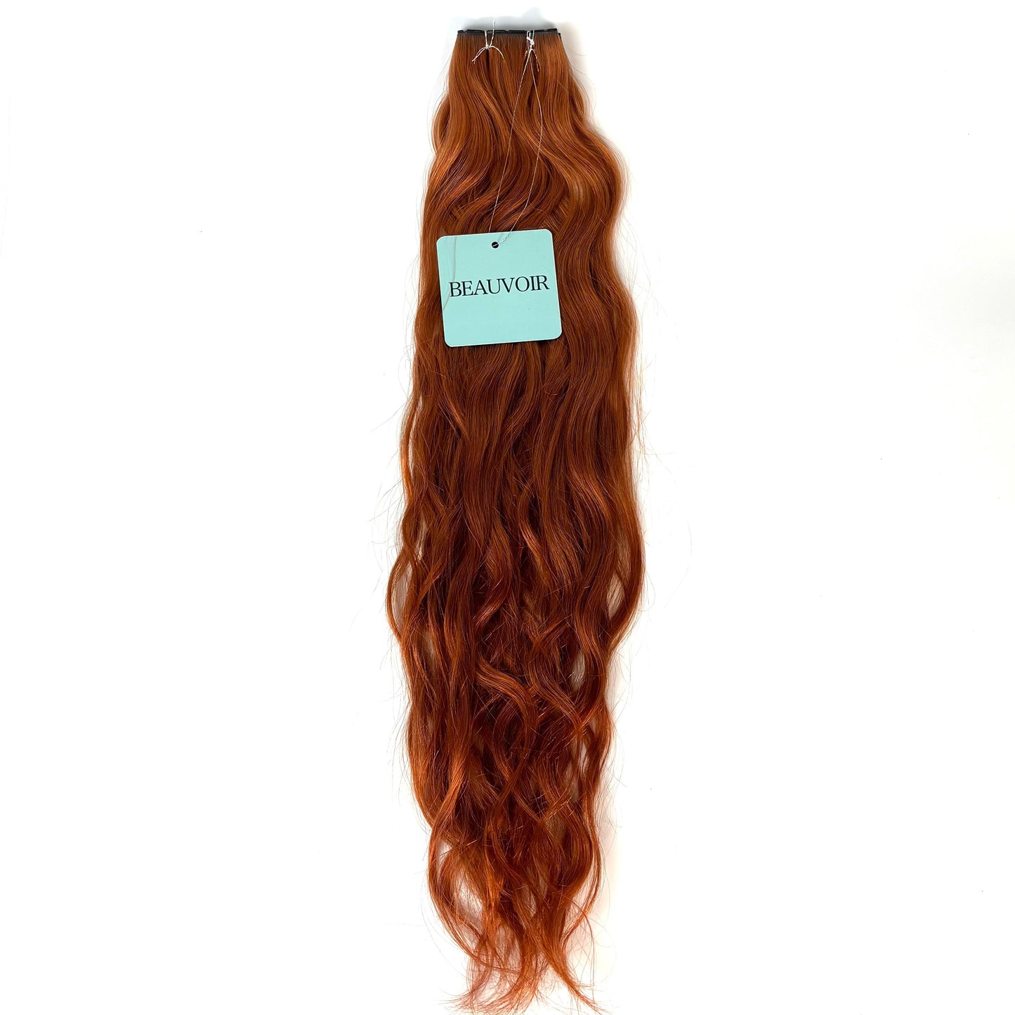 Butterfly Weft 20" 60g 50/50 Professional Blend - WAVE Texture - #570 Sunset (aka Pumpkin Spice)
