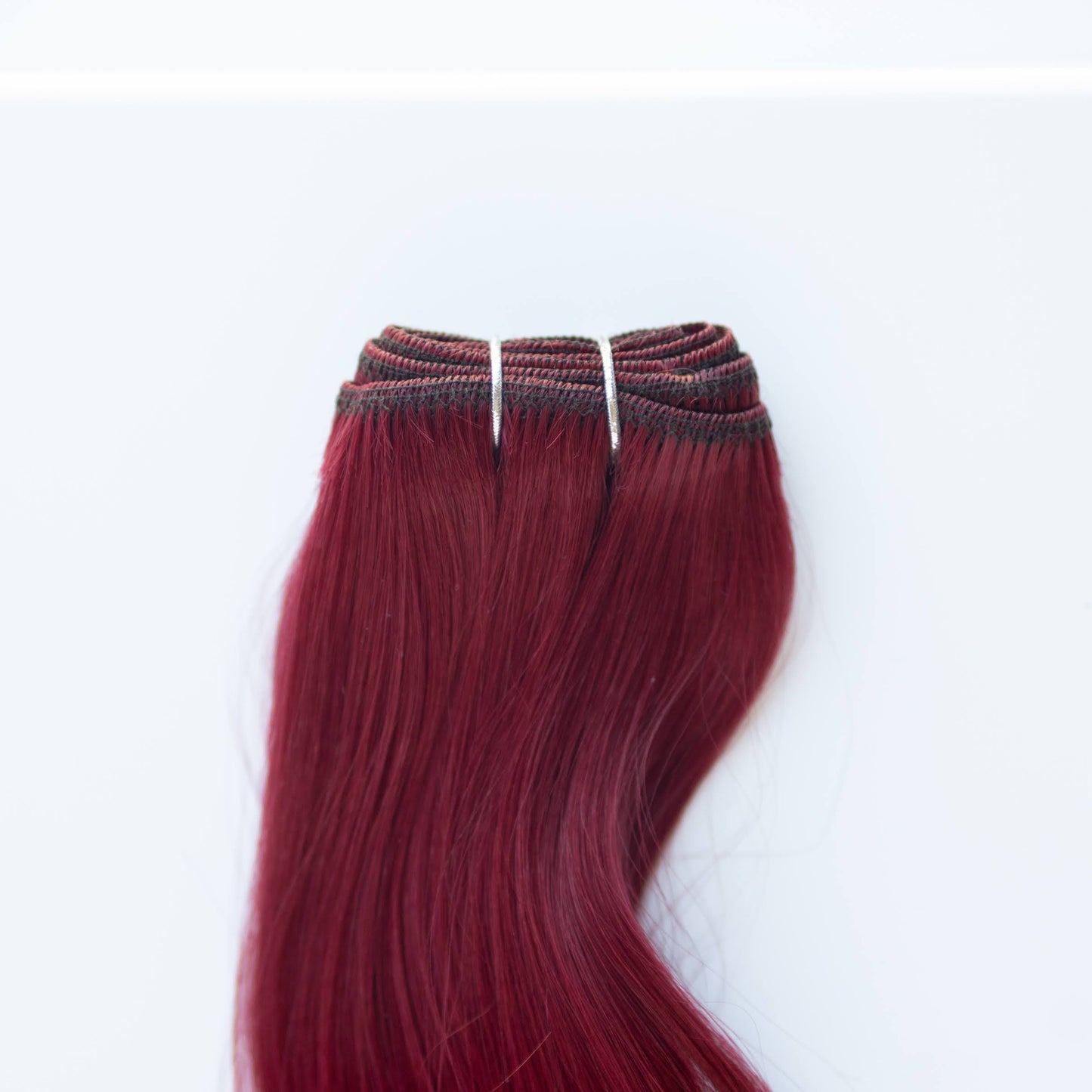 Machine-Tied Weft 22" 160g Single Donor Virgin - #555 Akako by Martha Nicola