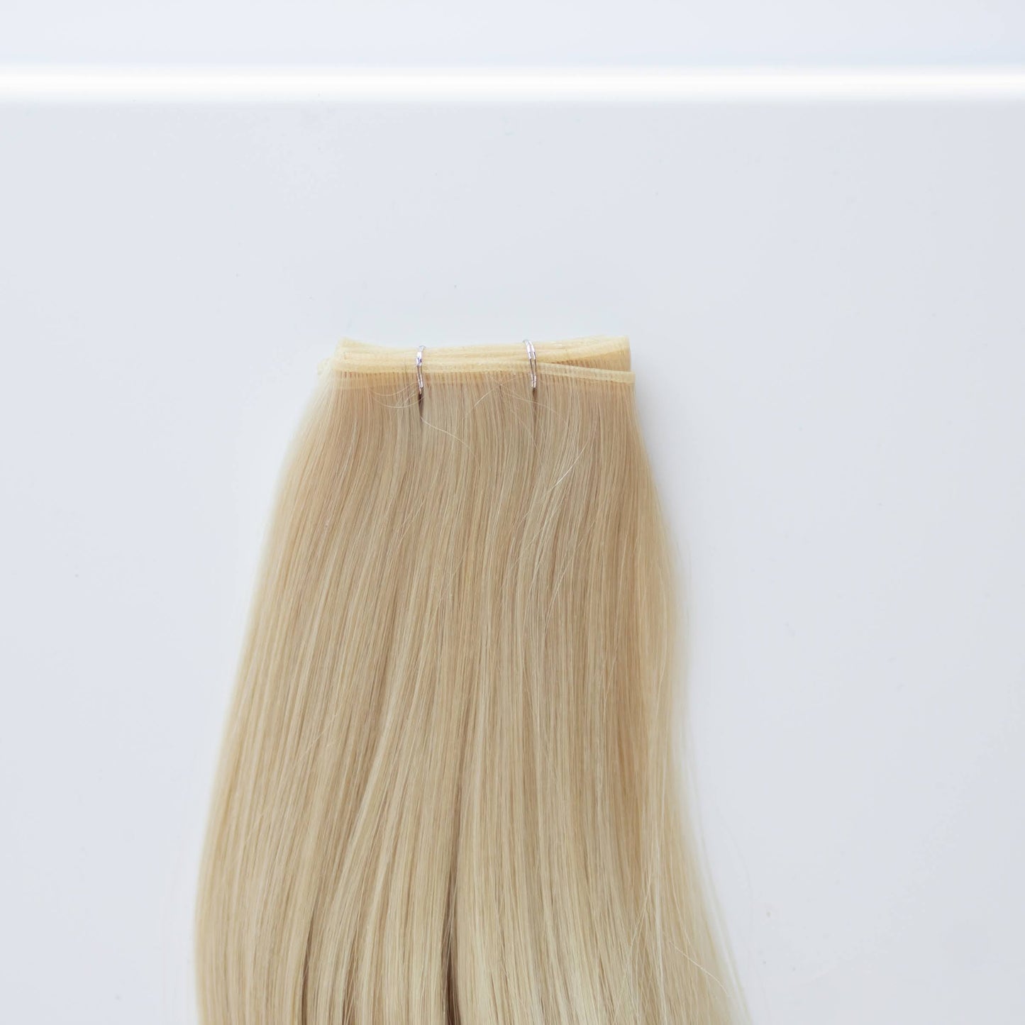 Genius (Micro) Weft 24" 94g Single Donor Virgin - #60 Classic Blonde (aka Ash Blonde)