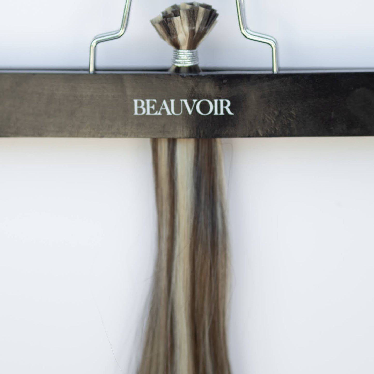 K-Tip 24" 25g Pro Blend Hair Extensions - #4/27 Chocolate Brulé (aka Highlight Chocolate Brown)