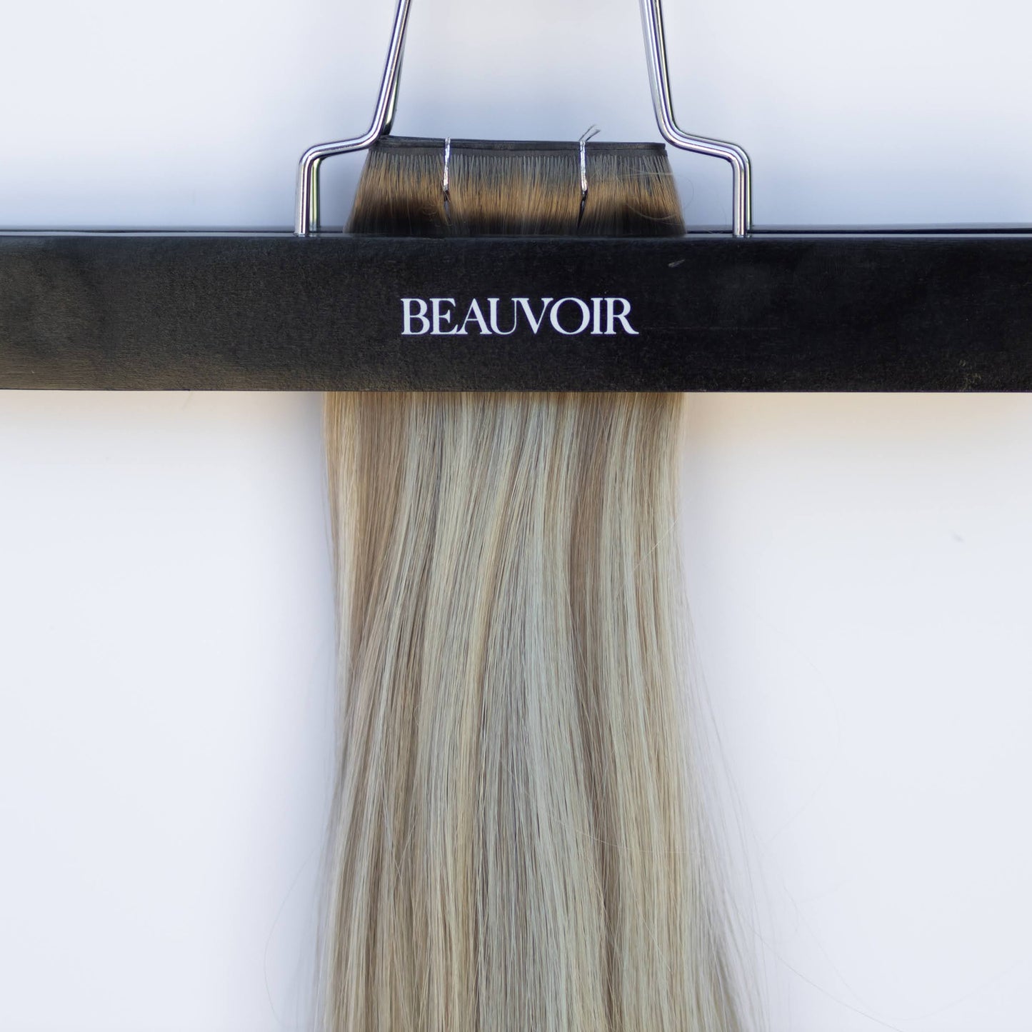 Butterfly Weft hair extensions #1111 Western Ash Blonde 16" - Beauvoir hair