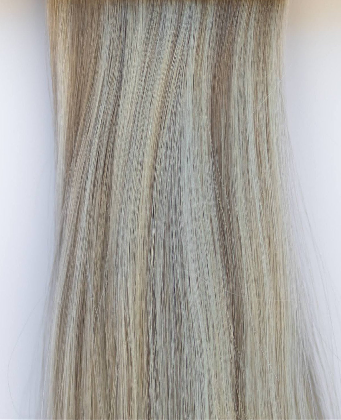 Butterfly Weft hair extensions #1111 Western Ash Blonde 16" - Beauvoir hair