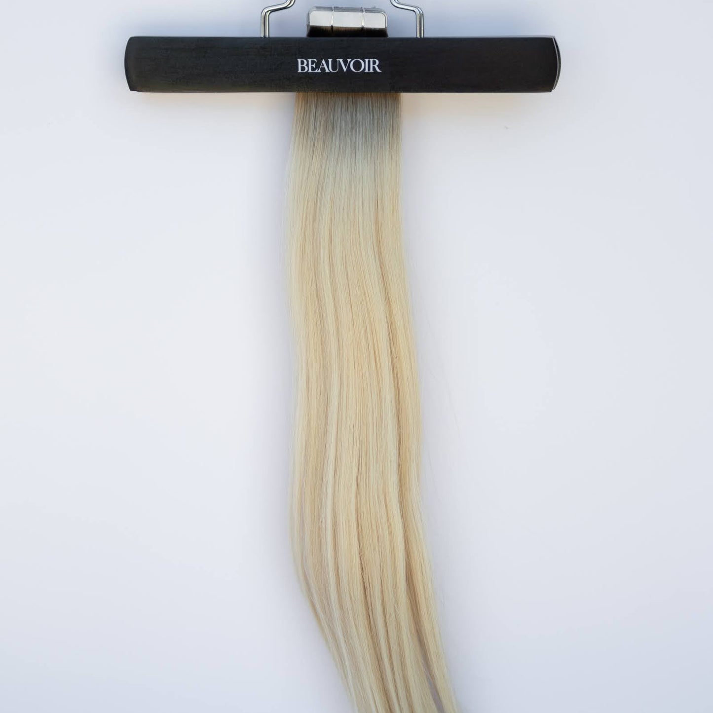Tape-In 18" 50g Pro Blend Hair Extensions - #T1CC/80 Smokey Blonde (aka Cool Mochachino Brown/White Blonde)