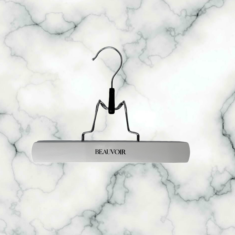 Beauvoir Hangers White  - 1 pack/5pcs