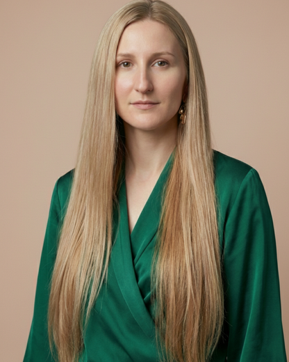 Machine-Tied Weft 16" 120g Pro Blend - #17 Chardonnay Blonde (aka Dirty Ash Blonde)