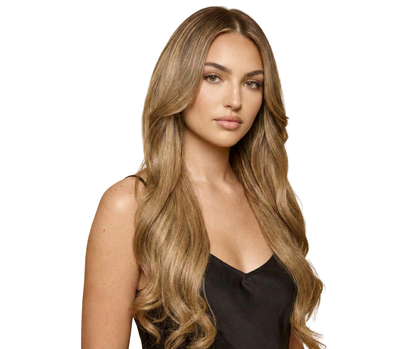 Machine-Tied Weft 16" 120g Pro Blend Hair Extensions - #18 Dirty Blonde