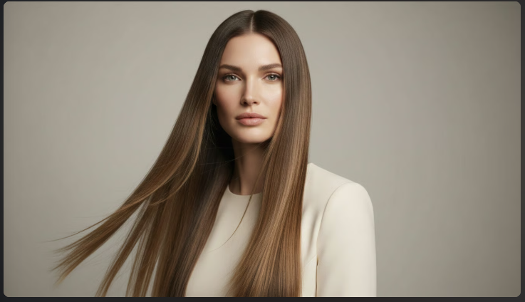 Machine-Tied Weft 16" 120g Pro Blend Hair Extensions - #1B/2/6 Dark Chocolate Caramel (aka Piano Key Chocolate Drip)