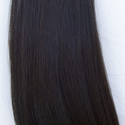 Butterfly Weft 20" 60g 50/50 Pro Blend - WAVE Texture - #1C Espresso Brown (aka Mocha Brown)