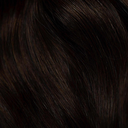 Genius (Micro) Weft 20" 80g Professional Hair Extensions - #1C Mocha Brown