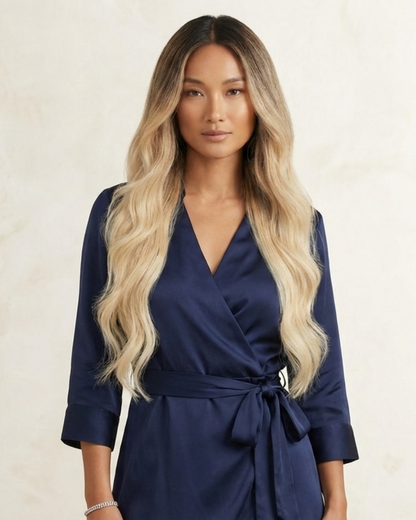 Forever Tape-Ins 16" 40grams Professional Blend #2/18 Café Noir Balayage (aka Balayage Dark Brown/Dirty Blonde)