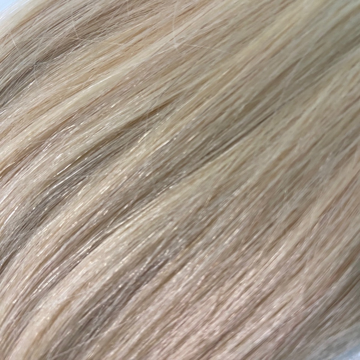 Machine-Tied Weft 18" 130g Professional Hair Extensions - #22 Light Ash Blonde