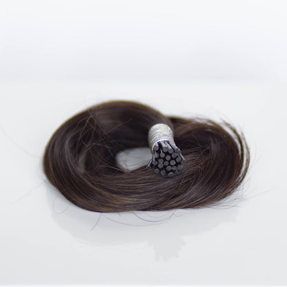 I-Tip 22" 25g Professional Hair Extensions - #1C Espresso Brown (aka Mocha Brown)