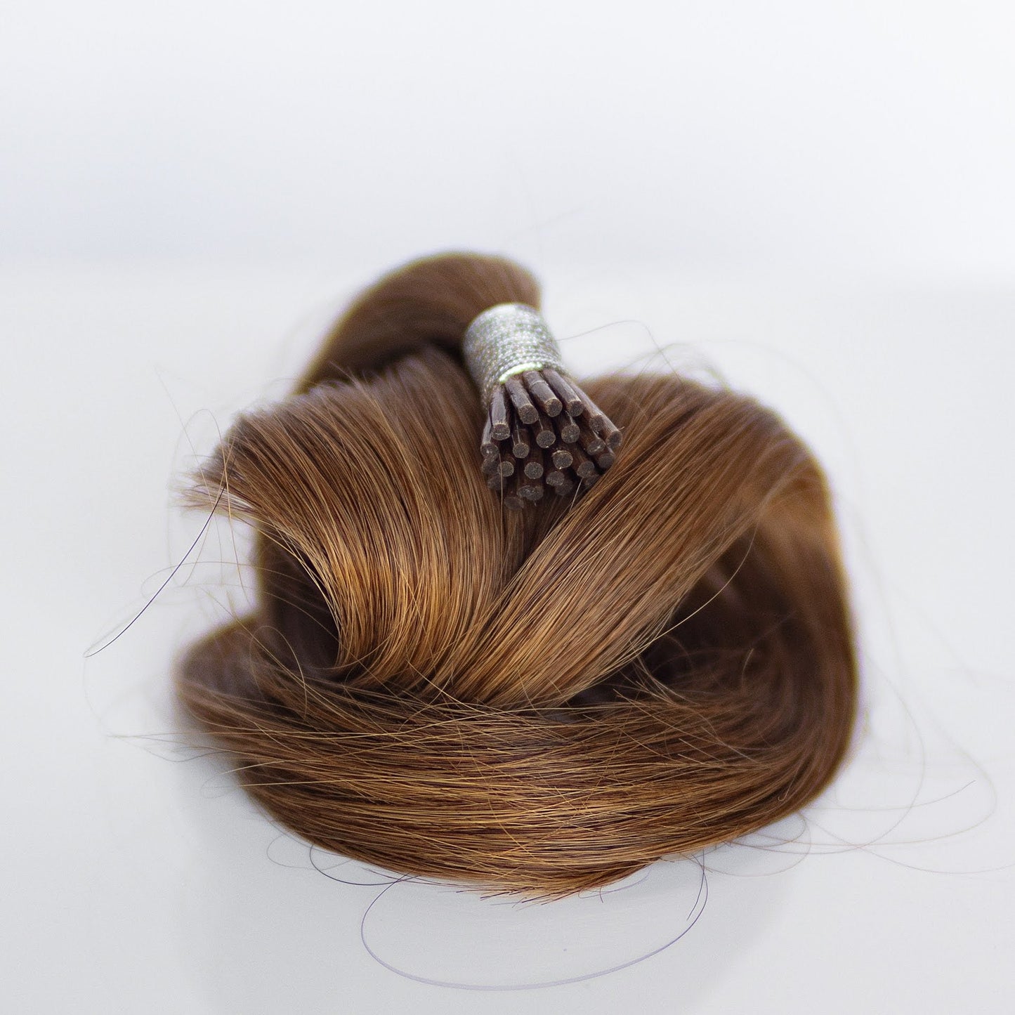 I-Tip 18" 25g Single Donor Virgin - #6 Cinnamon Brown (aka Chestnut Brown)