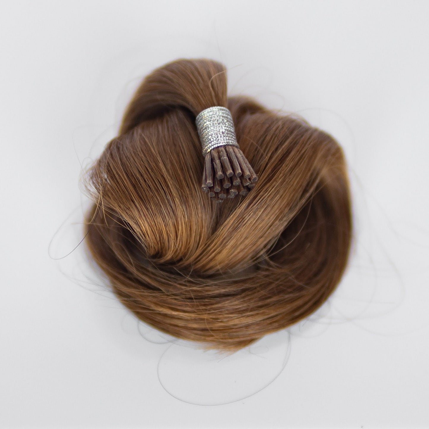 I-Tip 16" 25g Professional Hair Extensions - #6 Cinnamon Brown (aka Chestnut Brown)