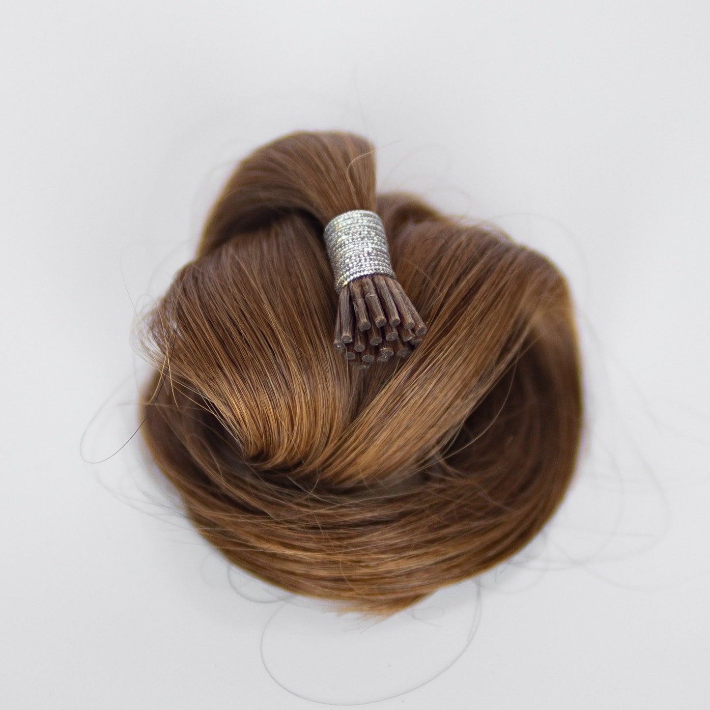 I-Tip 20" 25g Professional Hair Extensions - #6 Cinnamon Brown (aka Chestnut Brown)