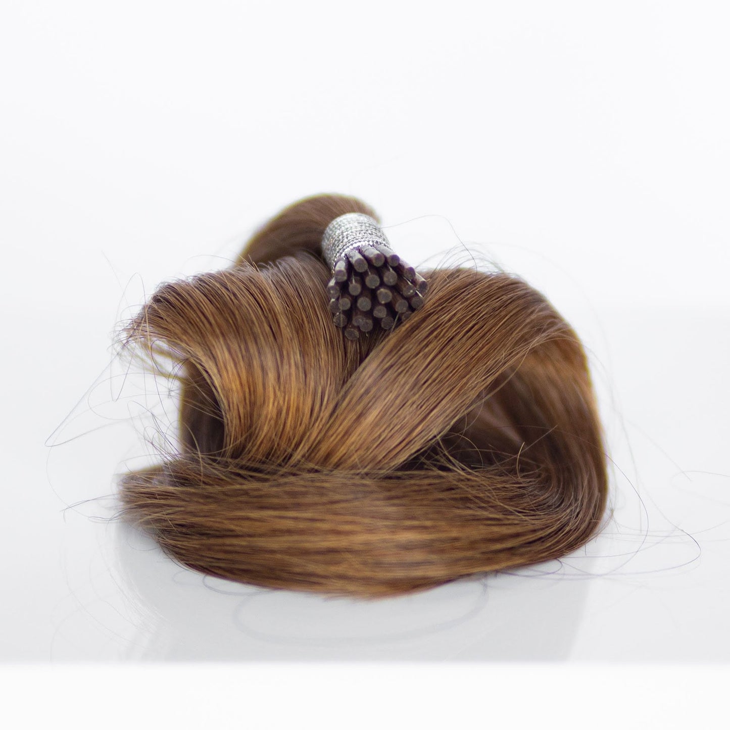 I-Tip 18" 25g Professional Hair Extensions - #6 Cinnamon Brown (aka Chestnut Brown)