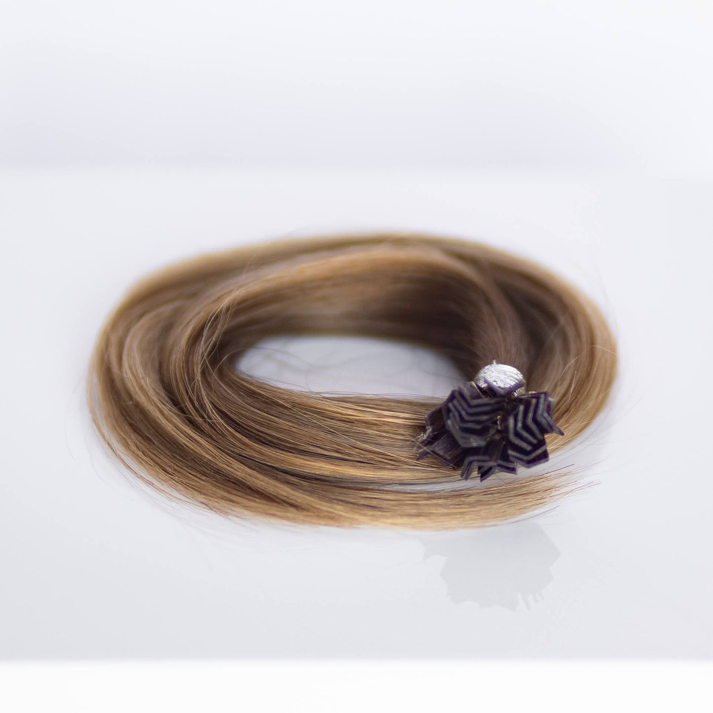 K-Tip 16" 25g Professional Hair Extensions - #007 Toasted Blonde by Garyn Santos