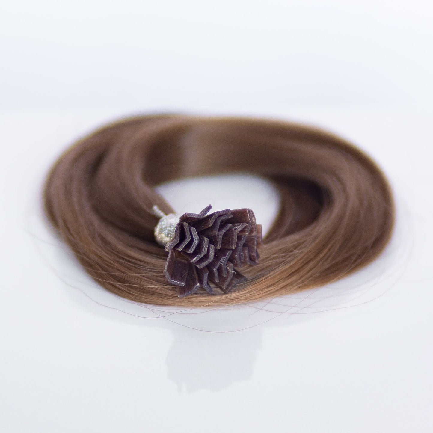 K-Tip 24" 25g Professional Hair Extensions - #8 Whisky Brown (aka Ash Brown)