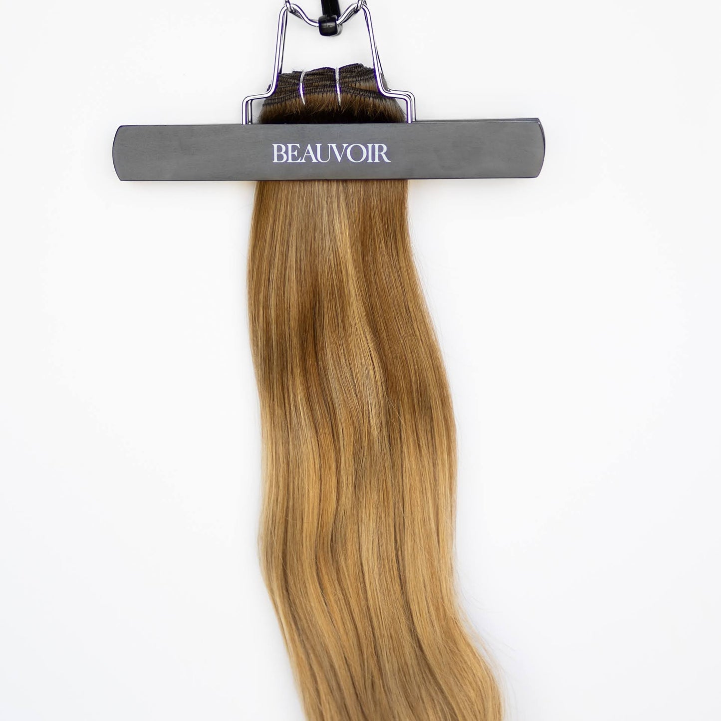 Machine-Tied Weft 16" 120g Professional Hair Extensions - #007 Toasted Blonde by Garyn Santos