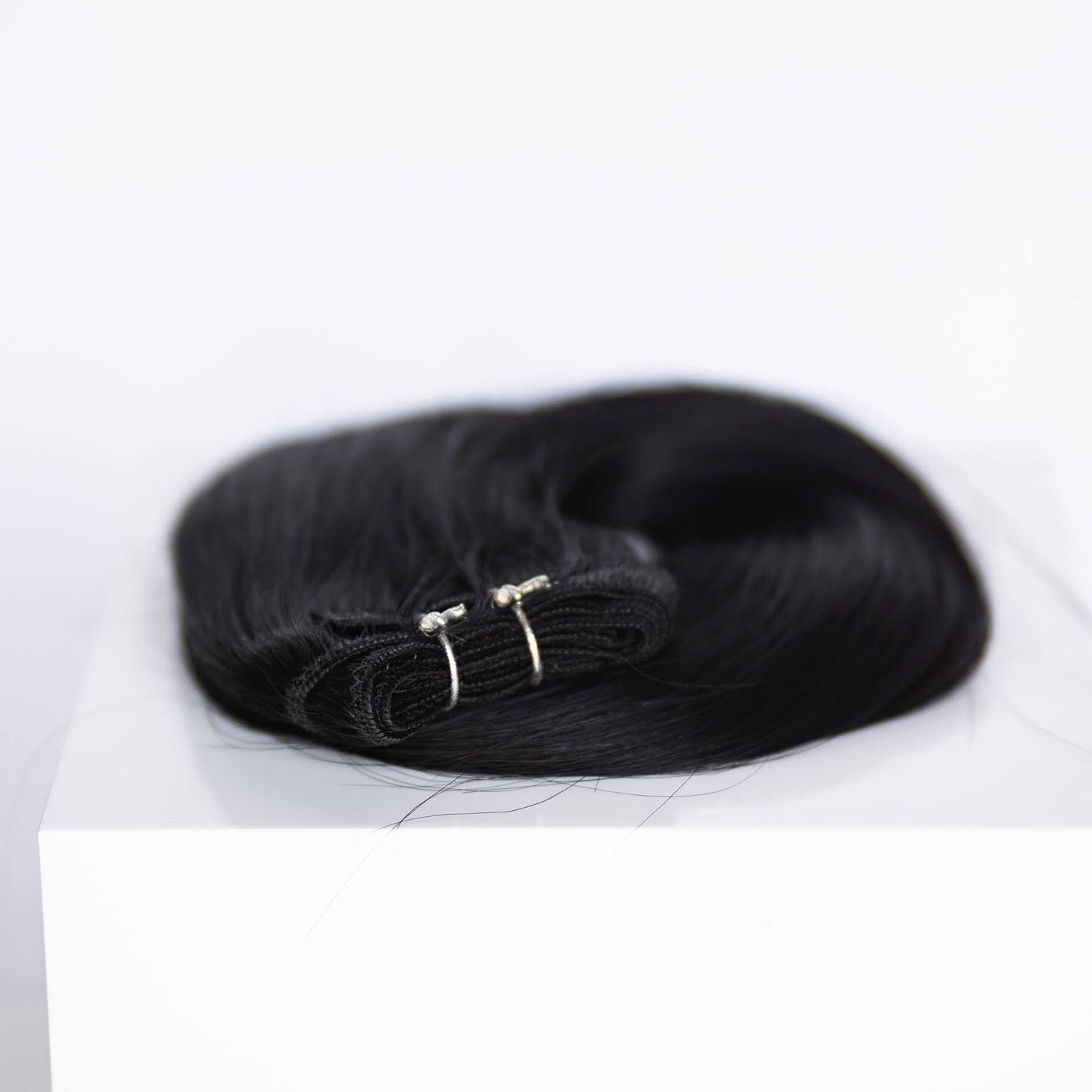 Machine-Tied Weft 16" 120g Professional - #1 Noir (aka Jet Black)