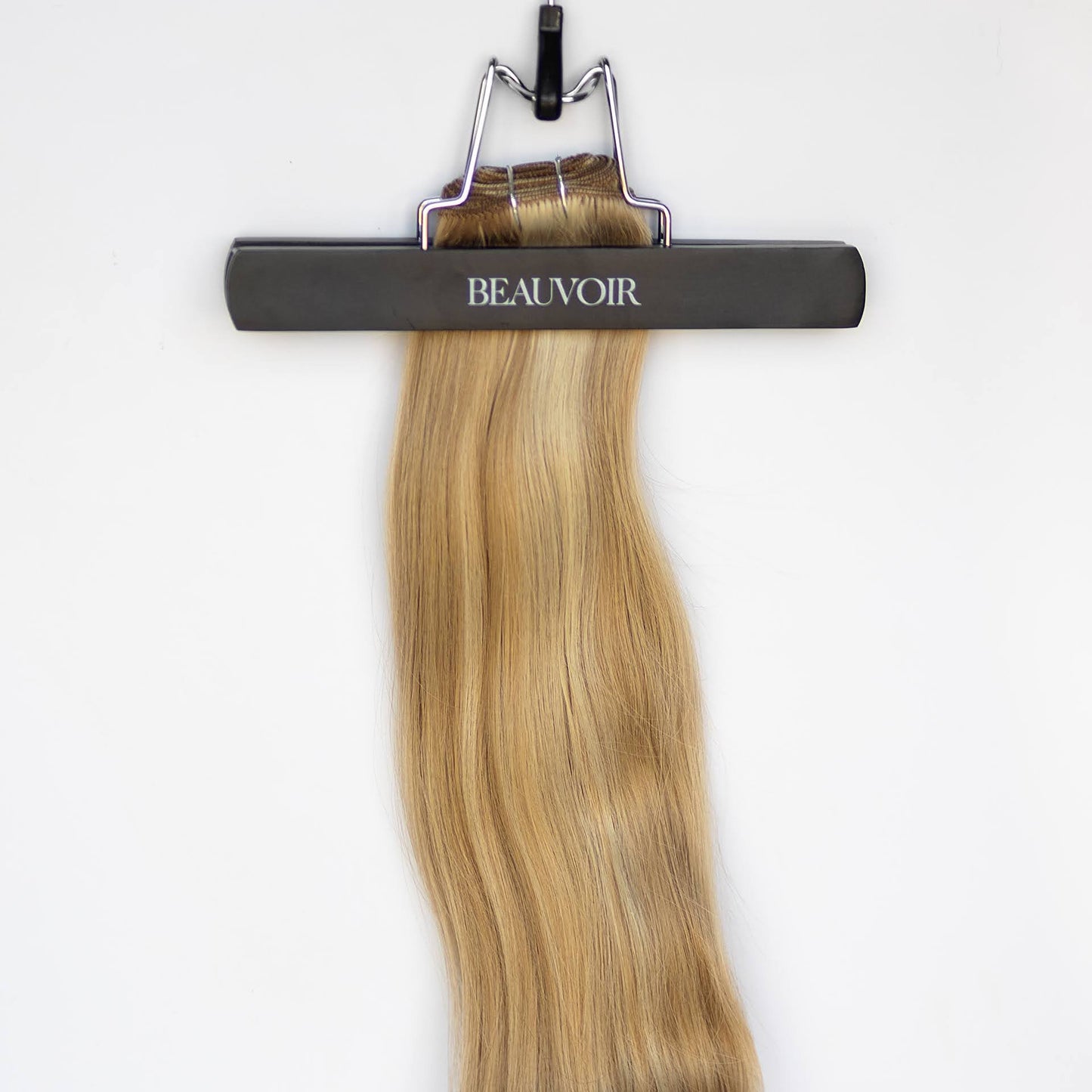 Machine-Tied Weft 16" 120g Professional Hair Extensions - #80/18/46 Summer Blonde (aka Piano Key White Truffle)