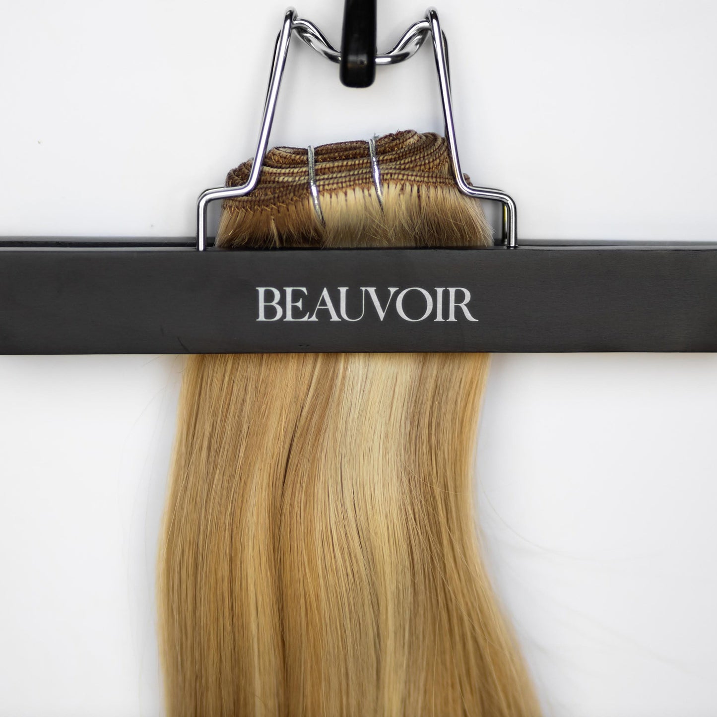 Machine-Tied Weft 16" 120g Professional Hair Extensions - #80/18/46 Summer Blonde (aka Piano Key White Truffle)