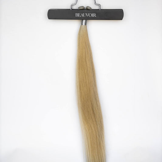 Genius (Micro) Weft 16" 60g Professional Hair Extensions - #66 Pinot Grigio (aka Icy Silver)