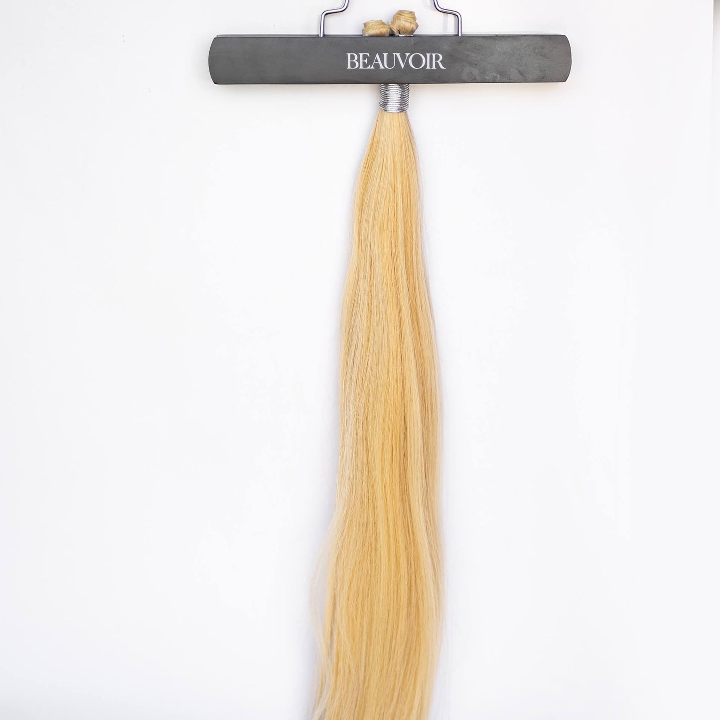 Genius (Micro) Weft 20" 80g Single Donor Virgin - #80/18 Pearl Highlight Blonde