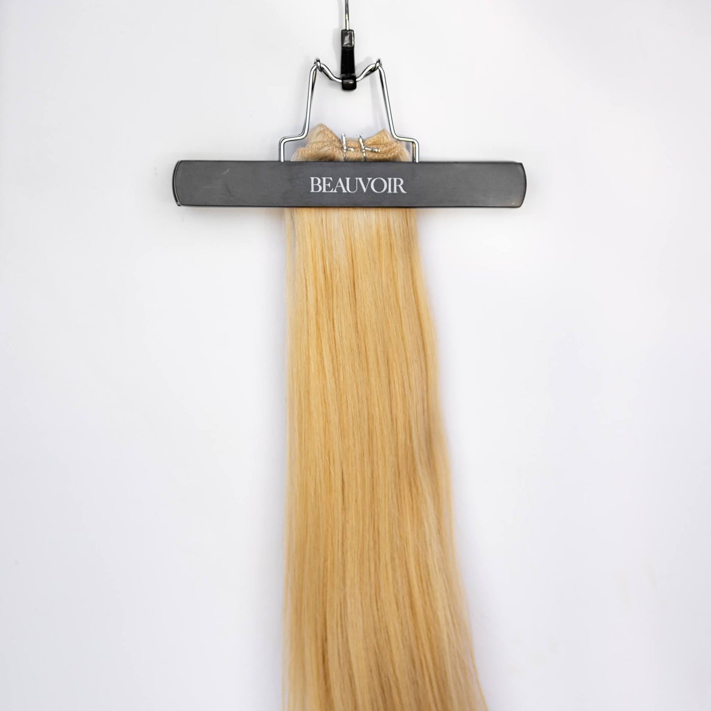 Machine-Tied Weft 24" 170g Single Donor Virgin - #80/18 Pearl Highlight Blonde