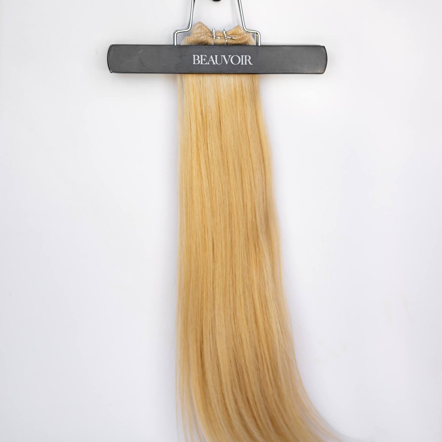 Machine-Tied Weft 20" 145g Professional Hair Extensions - #80/18 Pear Highlight Blonde