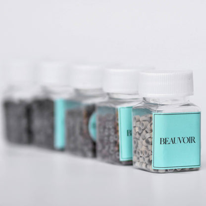 I-Tip Aluminum Beads: Silicone Lined- 500 Count