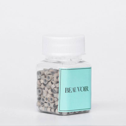 I-Tip Aluminum Beads: Silicone Lined- 500 Count