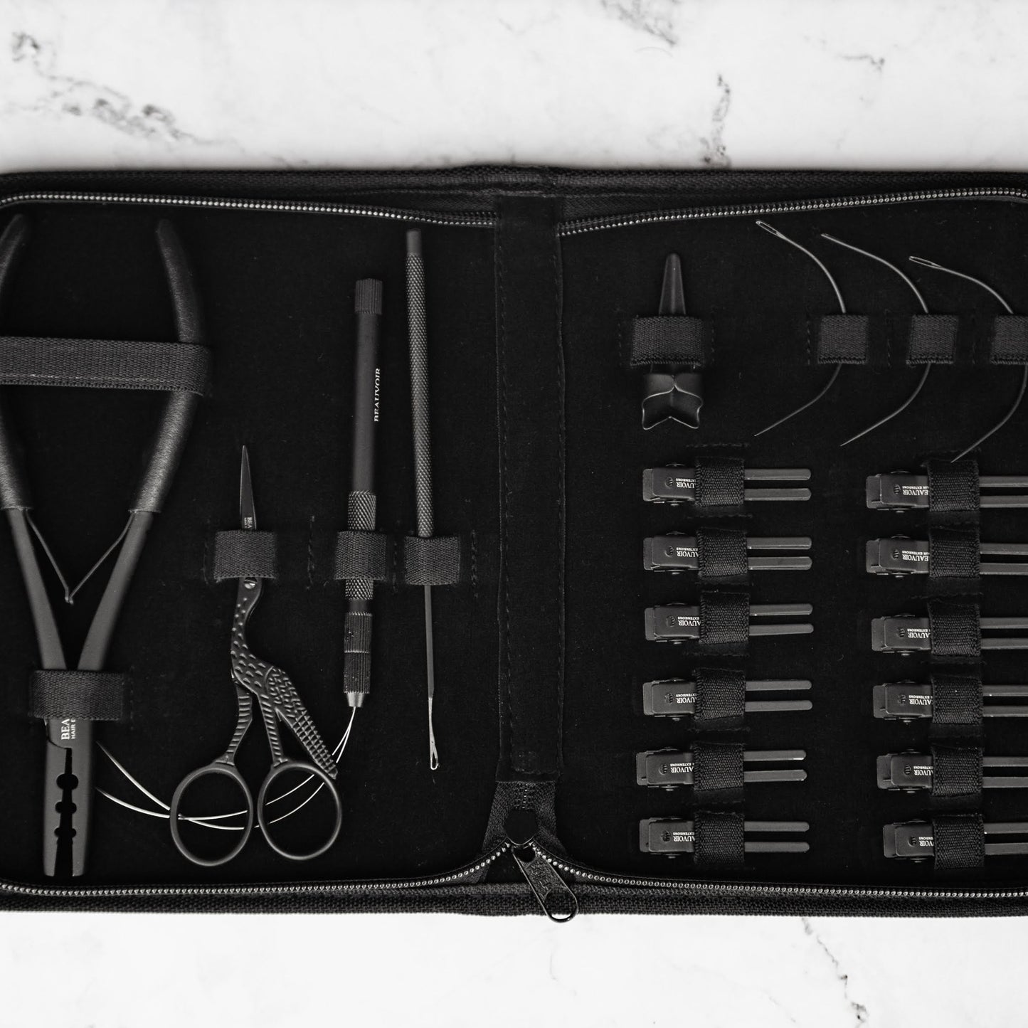 Beauvoir Hair Extension Tool Kit