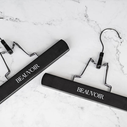 Beauvoir Hangers Black - 1 Pack/5 pcs