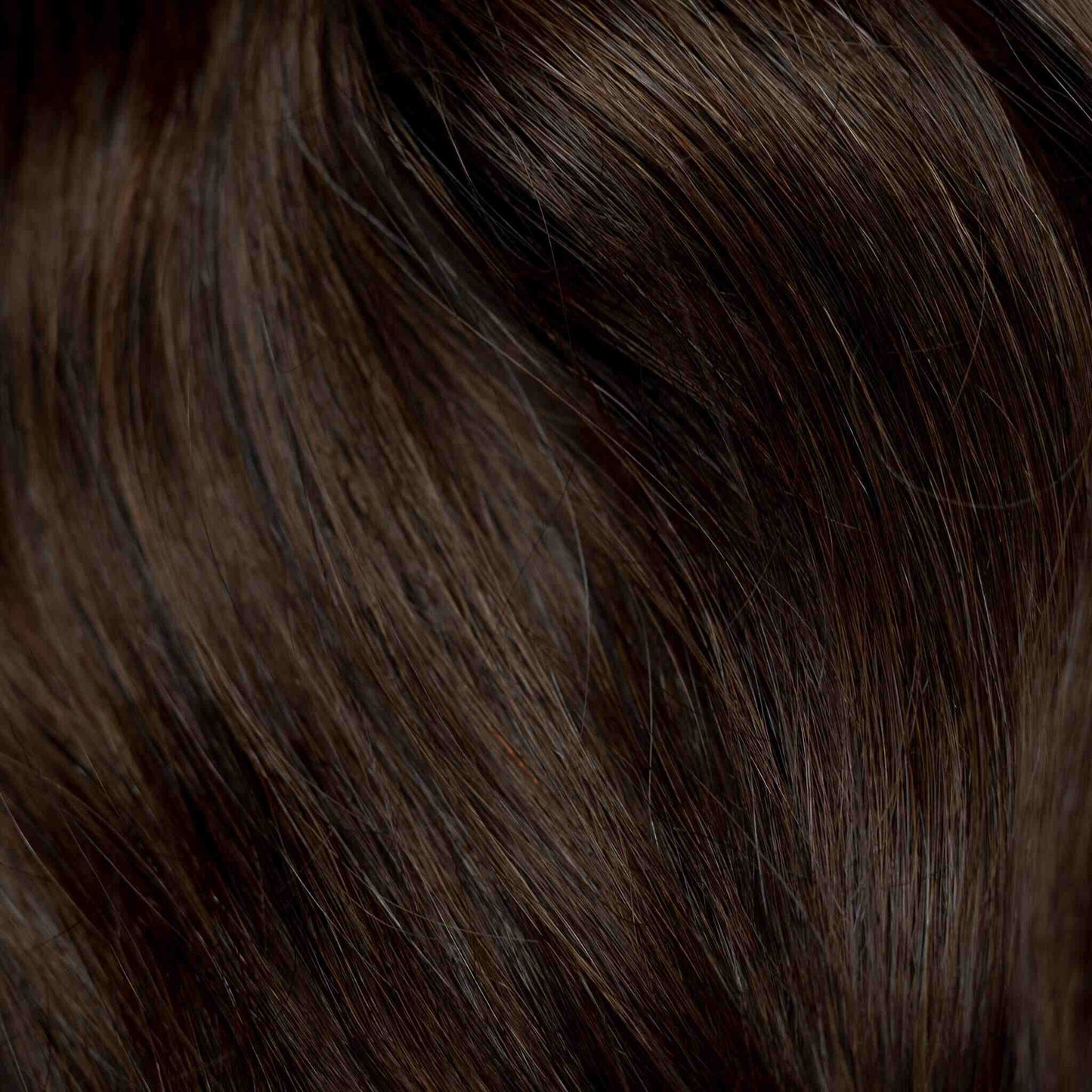 Machine-Tied Weft 18" 130g Professional Hair Extensions - #2 Dark Brown
