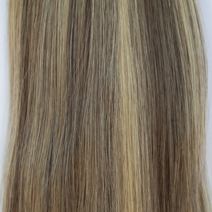 I-Tip 22" 25g Professional Hair Extensions - Chocolate Brown Highlight #4/27