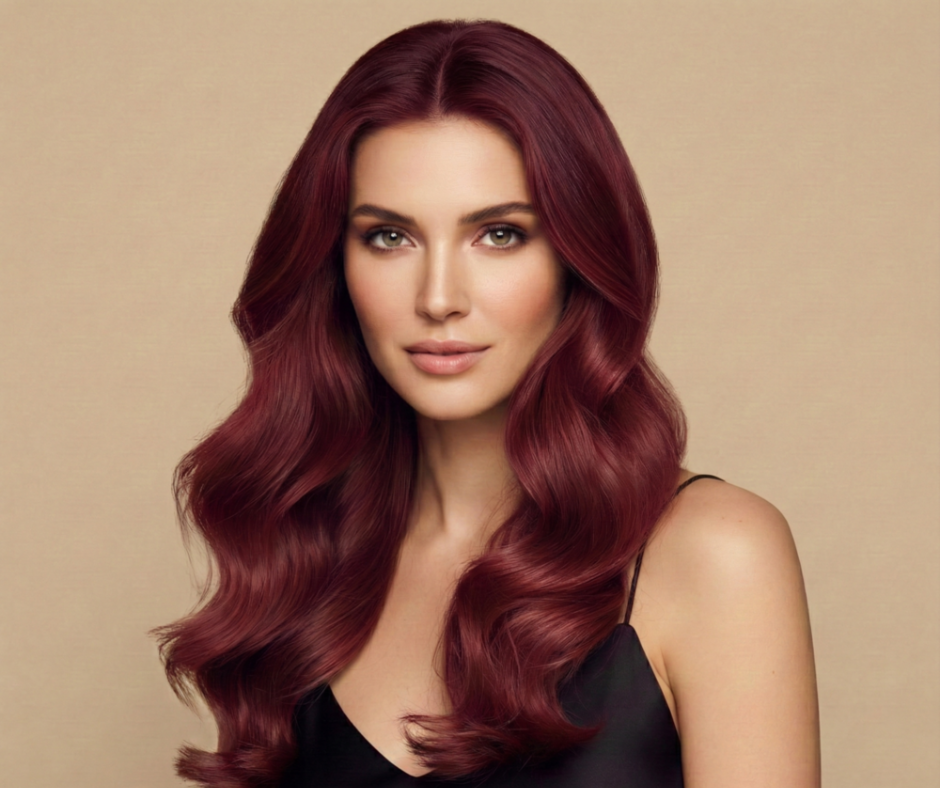 Machine-Tied Weft 16" 120g Pro Blend - #555 Akako by Martha Nicola