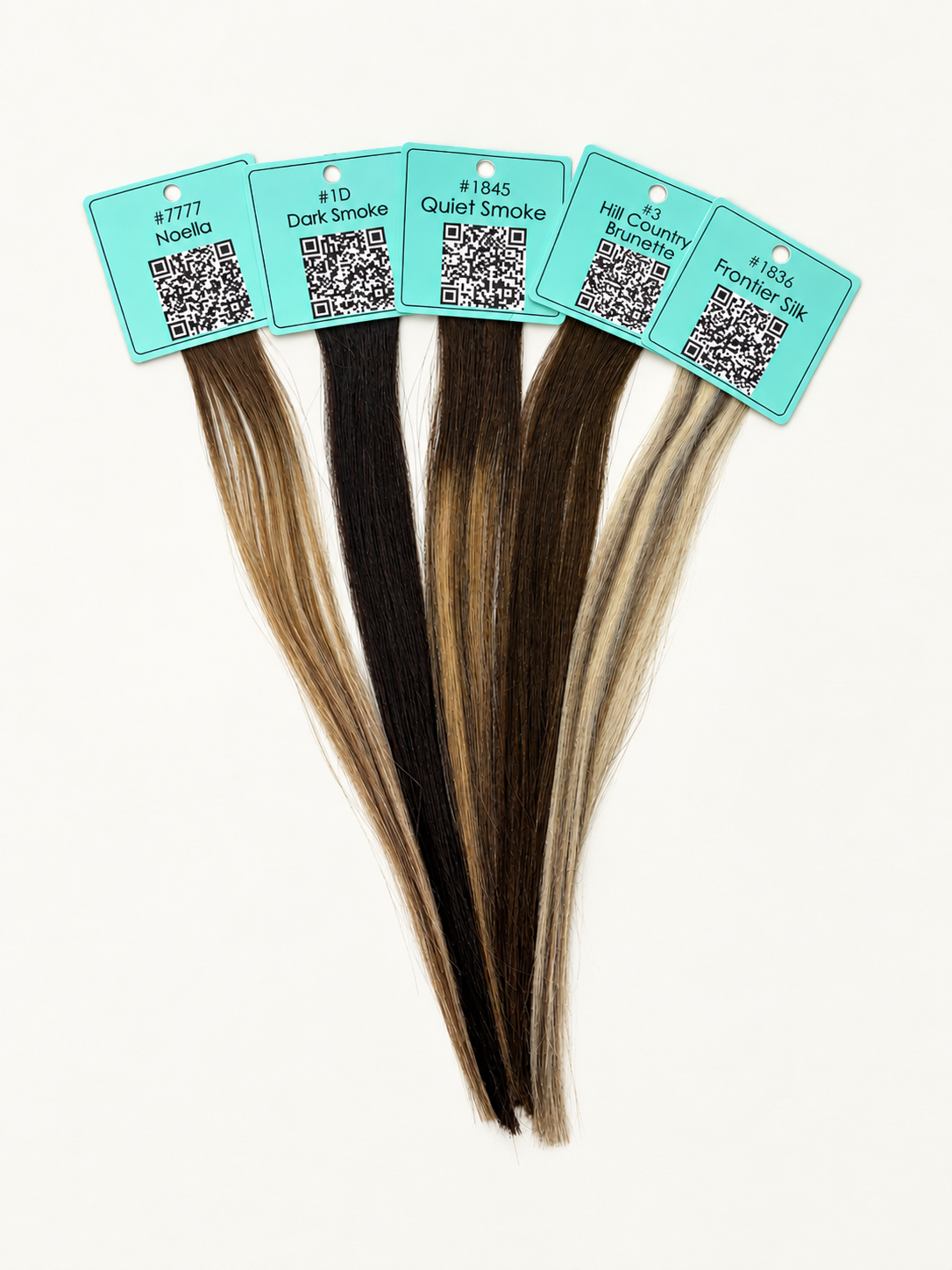 Color Ring Tab Expansion Pack – Quiet Smoke, Frontier Silk, Hill Country Brunette, Dark Smoke and Noella