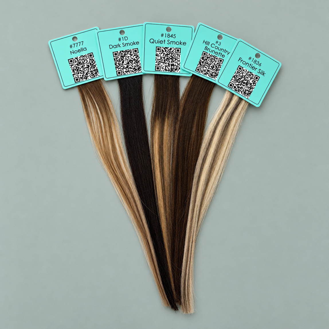 Color Ring Tab Expansion Pack – Quiet Smoke, Frontier Silk, Hill Country Brunette, Dark Smoke and Noella