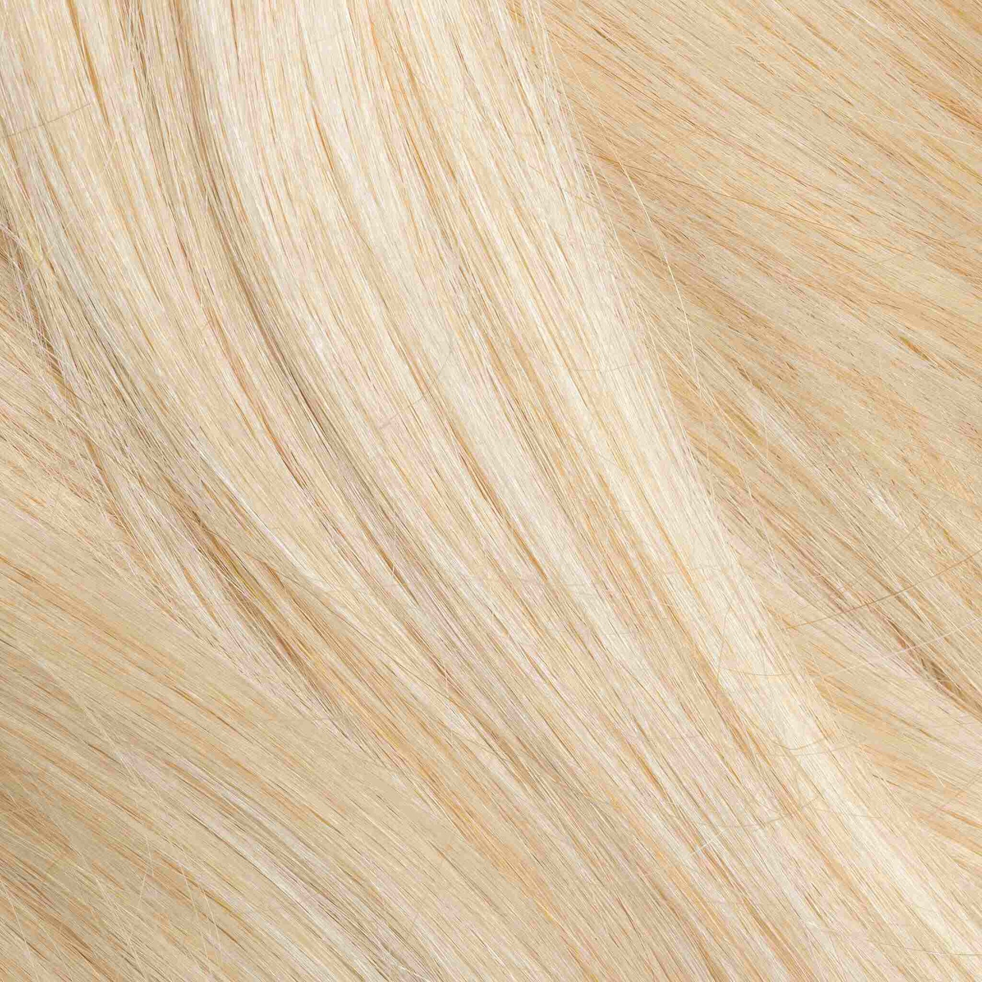 Machine-Tied Weft 16" 150g Professional Hair Extensions - Ash Blonde #60