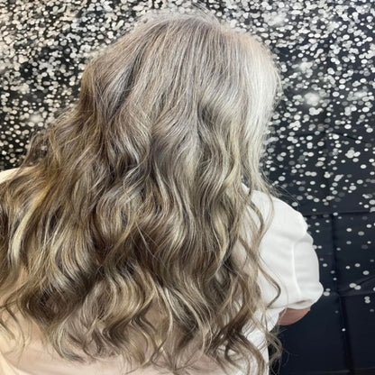 I-Tip 18" 25g Single Donor Virgin - #66 Pinot Grigio (aka Icy Silver)