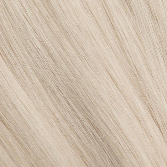 Machine-Tied Weft 16" 120g Professional Hair Extensions - #80 White Blonde
