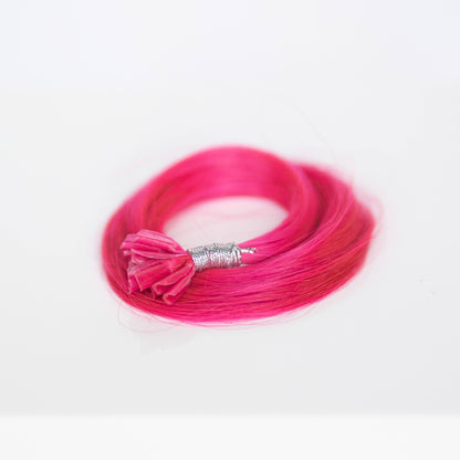 K-Tips 18” 10 grams (10 Pack) Professional Hair Extensions VIVIDS  #45/42 VIVID Hot Pink by Martha Nicola