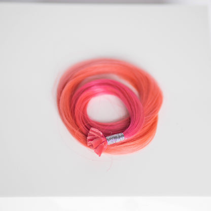 K-Tips 18” 10 grams (10 Pack) Professional Hair Extensions VIVIDS  #54/36 Ombré Dark Pink (dark pink on top to light on bottom) by Garyn Santos