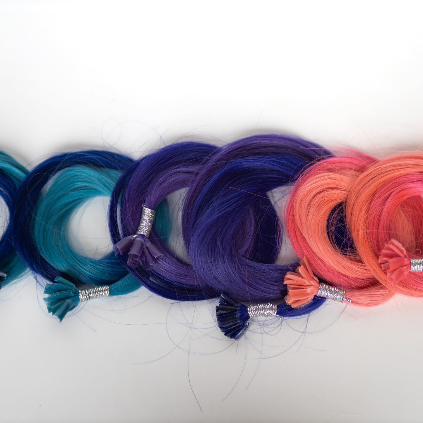 Tape-in 18” 10 grams (10 Pack) Professional Hair Extensions VIVIDS  #54/62 Ombré Dark Violet (dark purple to light purple) by Garyn Santos