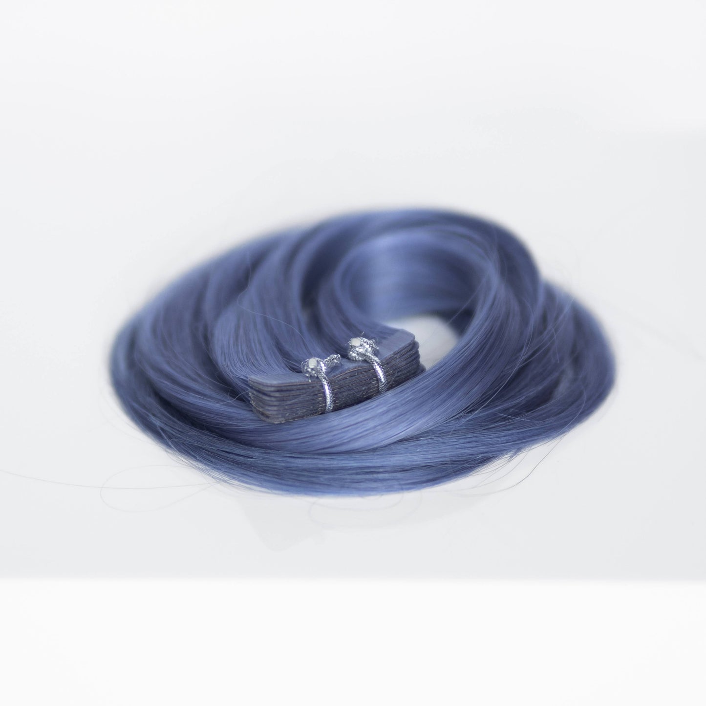 Tape-In 18” 25 grams (10 Pack) Professional Hair Extensions VIVIDS  #45/72 VIVID Blue by Martha Nicola