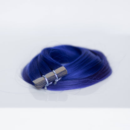 Tape-in 18” 25 grams (10 Pack) Professional Hair Extensions VIVIDS  #54/62 Ombré Dark Violet (dark purple to light purple) by Garyn Santos